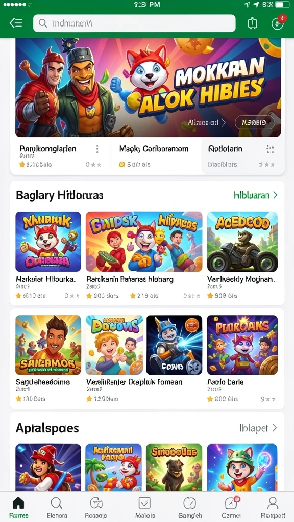 Tangkapan layar permainan yang menunjukkan level menantang.