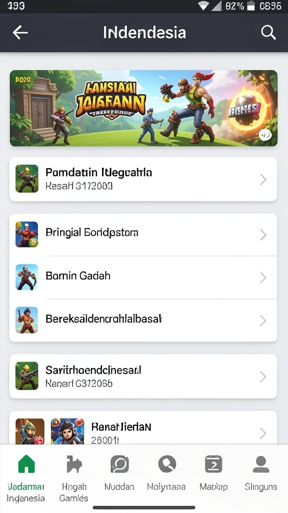 Tampilan antarmuka yang menarik dan mudah dipahami.