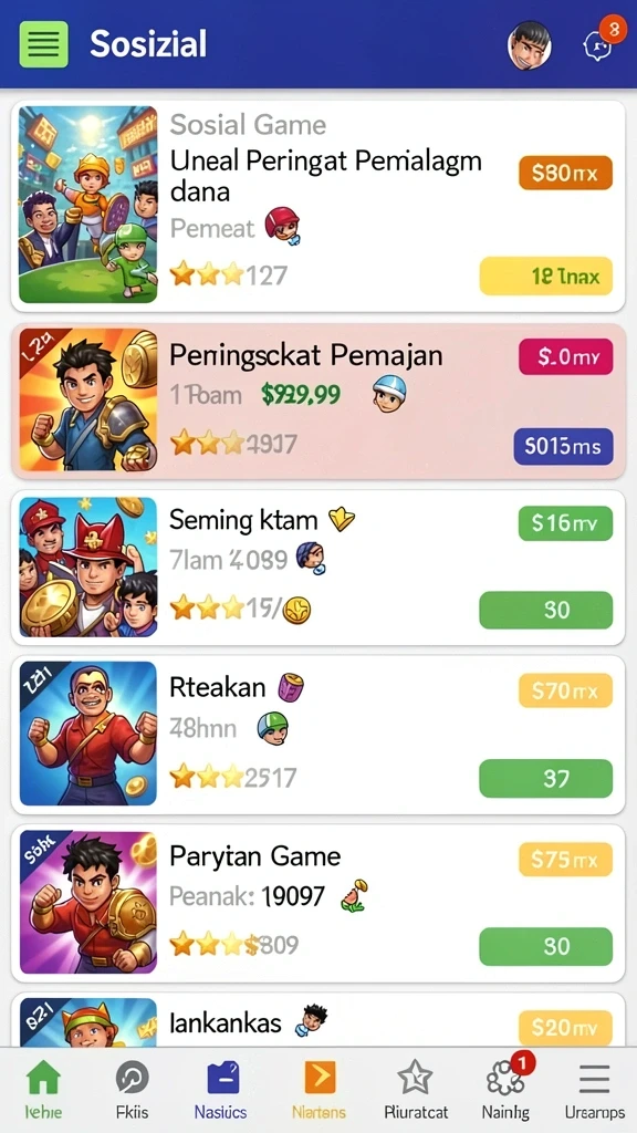 Grafis yang memukau dan suara yang menyenangkan.