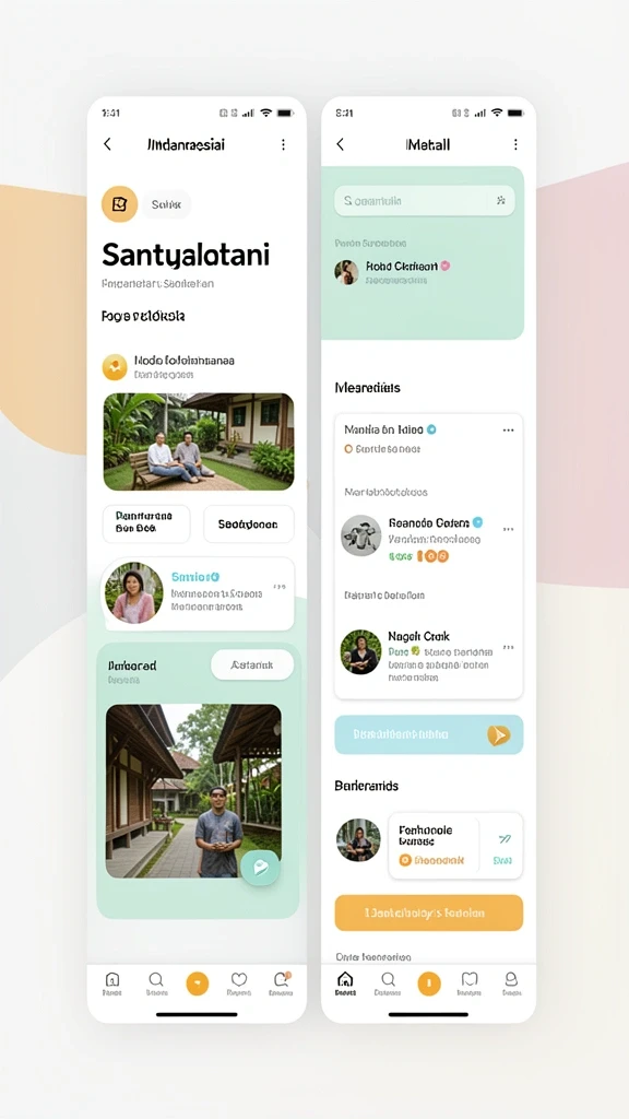 Screenshot memperlihatkan fitur kompetisi online dengan teman.