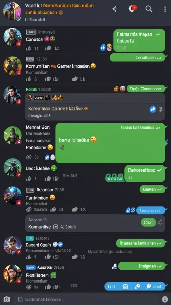 Tampilan antarmuka yang modern dan menarik.