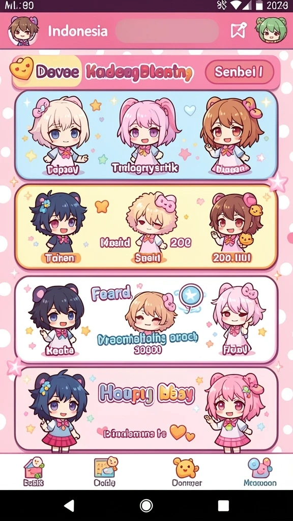 Fitur multiplayer untuk bermain bersama teman.