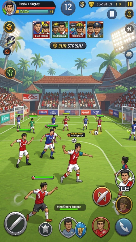 Setiap karakter memiliki keunikan yang membuat gameplay lebih menarik.