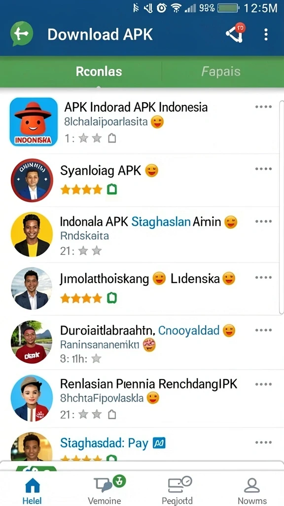 Tampilan antarmuka yang user-friendly dan intuitif.