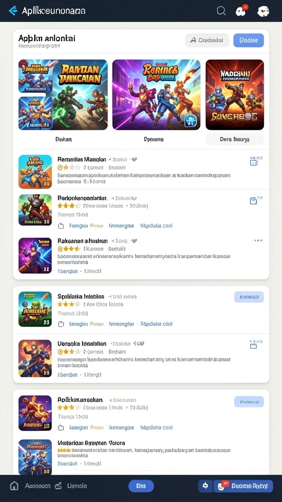 Tampilan utama AN777 yang menarik.