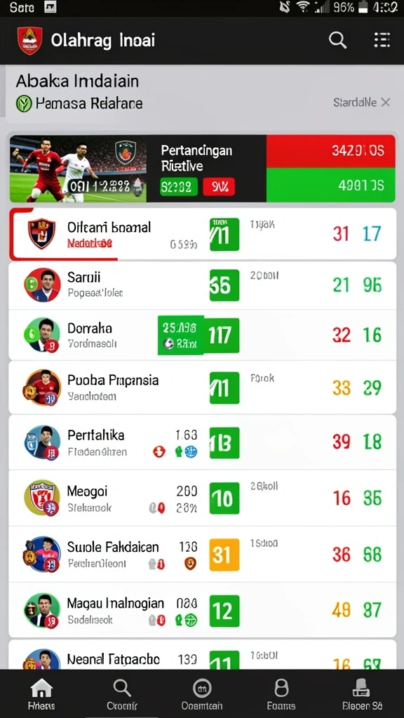 Fitur misi harian yang menantang dan bermanfaat.