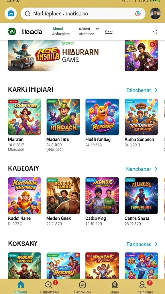 Antarmuka pengguna yang bersih dan mudah dinavigasi.