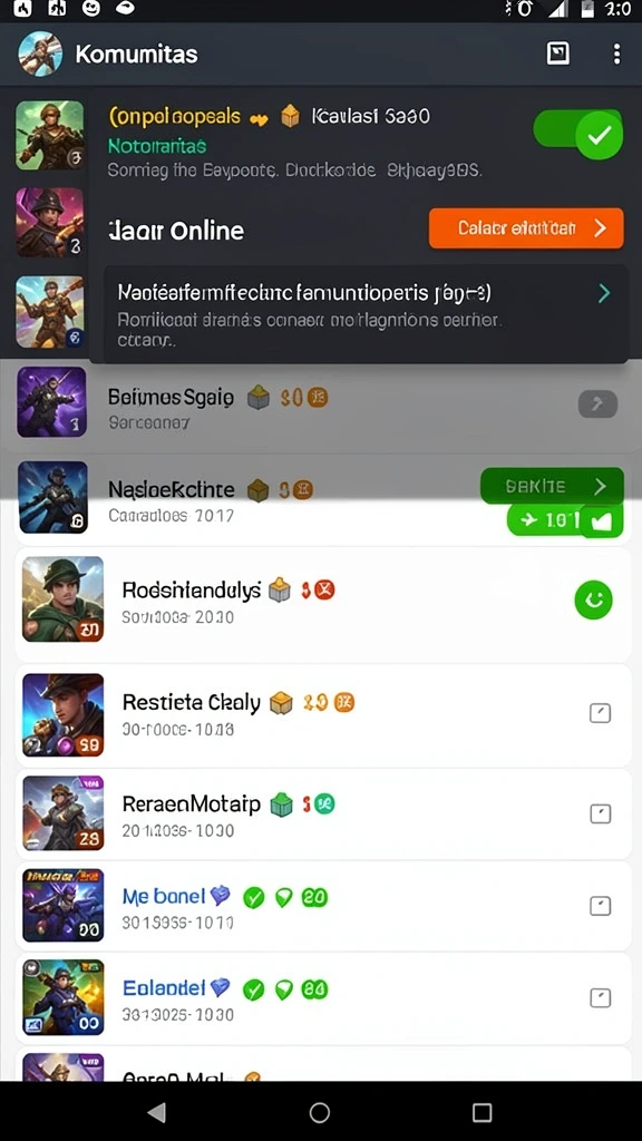 Tampilan antarmuka HUJANTOTO yang menarik dan user-friendly.