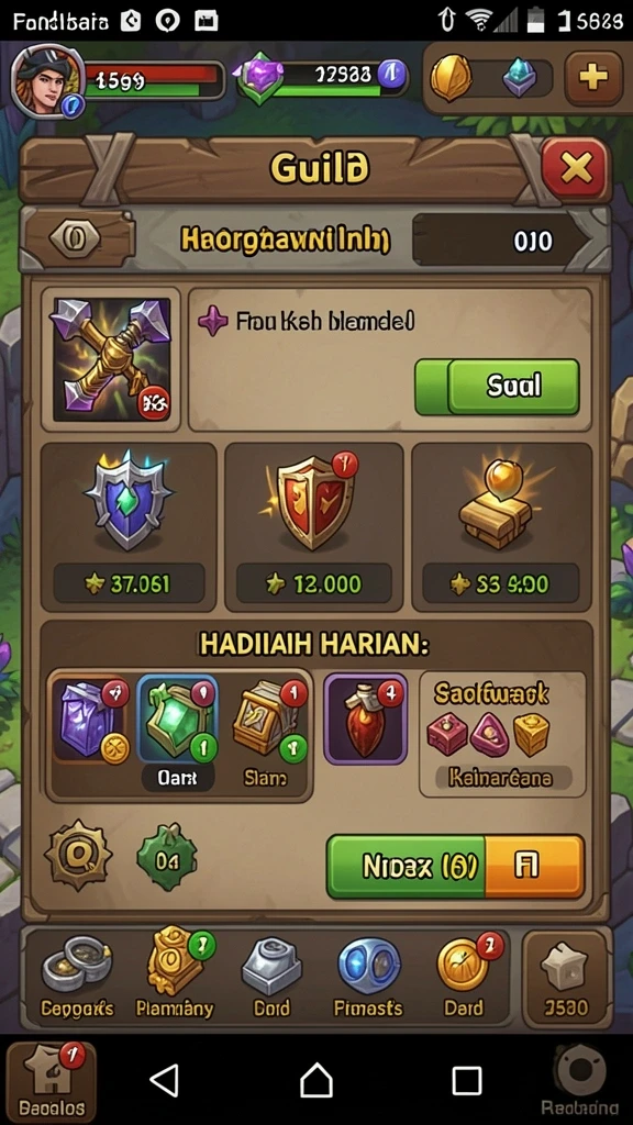 Mode multiplayer seru untuk bermain dengan teman-teman.