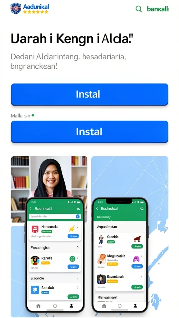 Tampilan antarmuka yang user-friendly.