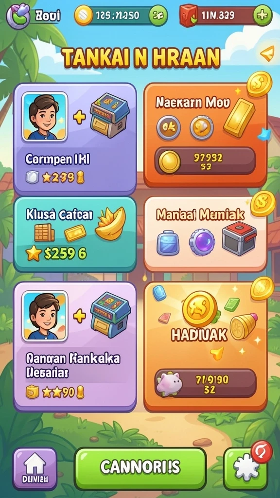 Tampilan utama LMBASLOT yang menarik dan mudah dinavigasi.