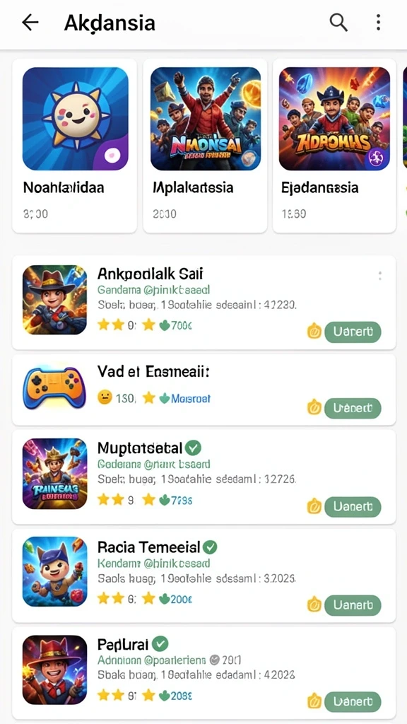 Tampilan utama aplikasi MAMI188 yang menarik dan user-friendly.