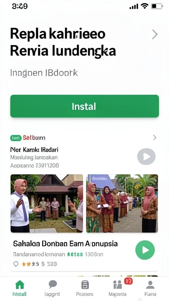 Tampilan antarmuka yang menarik dan mudah digunakan.