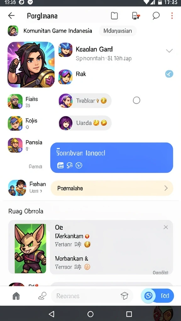 Tampilan antarmuka yang sederhana dan intuitif.