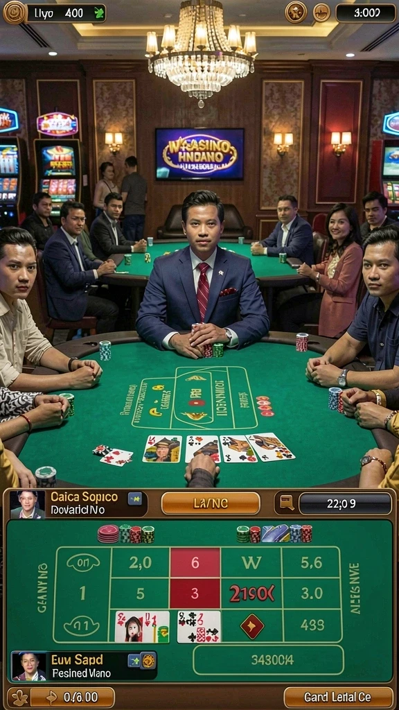 Contoh level menantang yang harus diselesaikan.