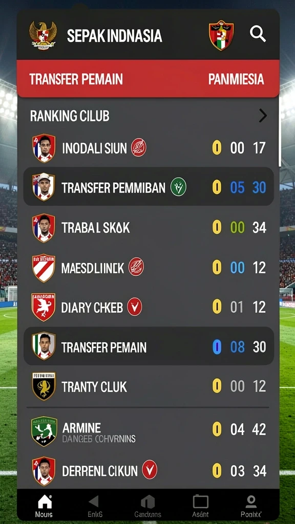 Kompetisi seru antar pemain.
