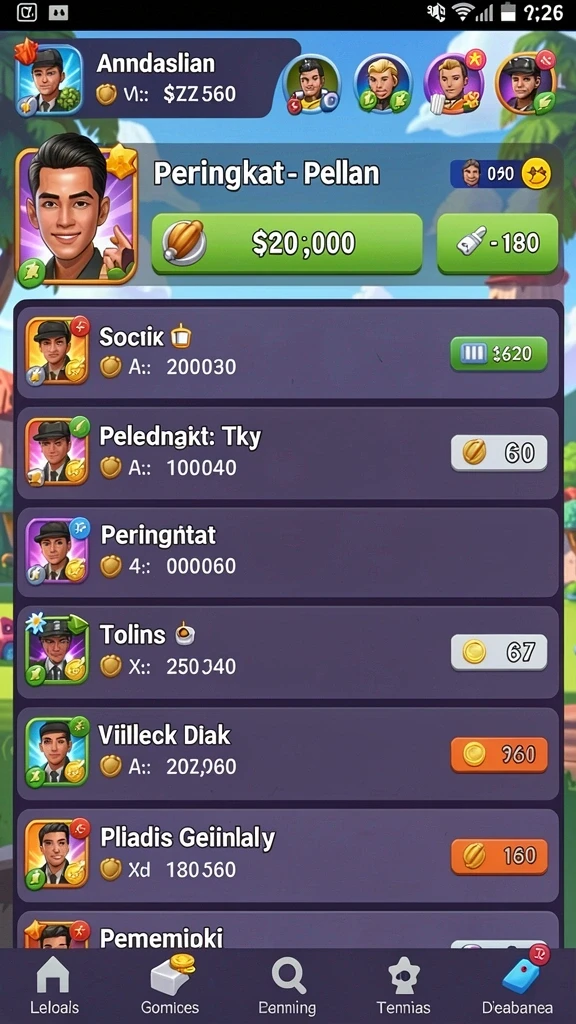 Beragam pilihan permainan togel yang tersedia.