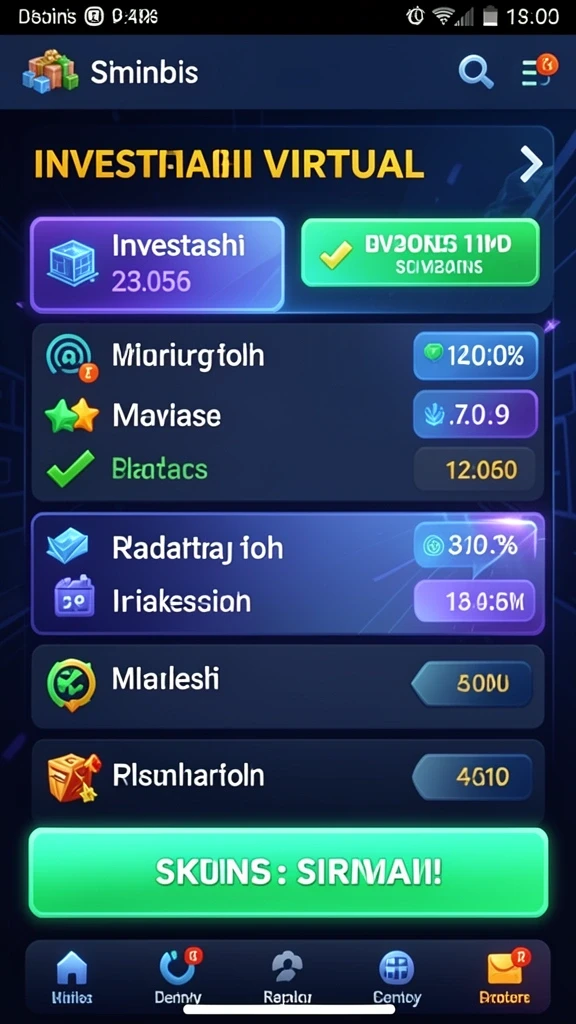 Variasi tema permainan slot yang beragam.