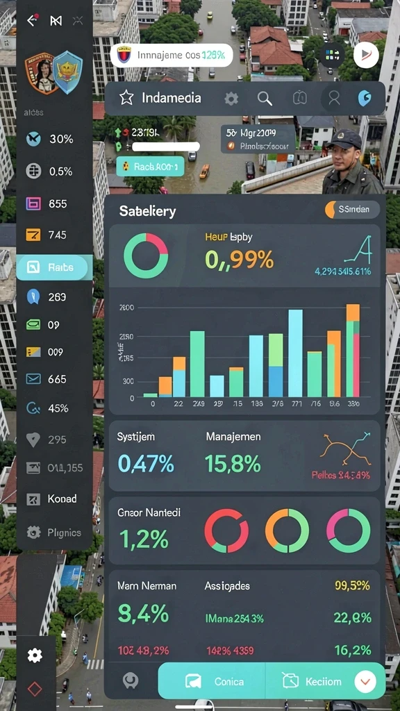 Sistem keamanan yang memastikan data pengguna aman.