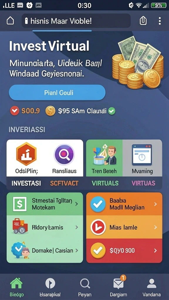 Tangkapan layar menunjukkan level menantang yang harus dilalui.