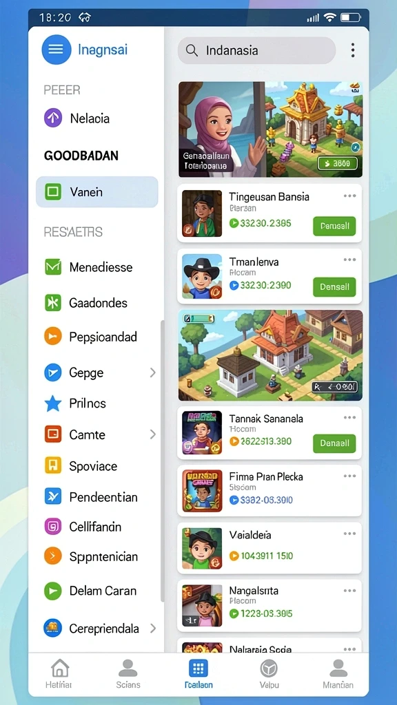 Cuplikan dari mode permainan multiplayer yang seru.