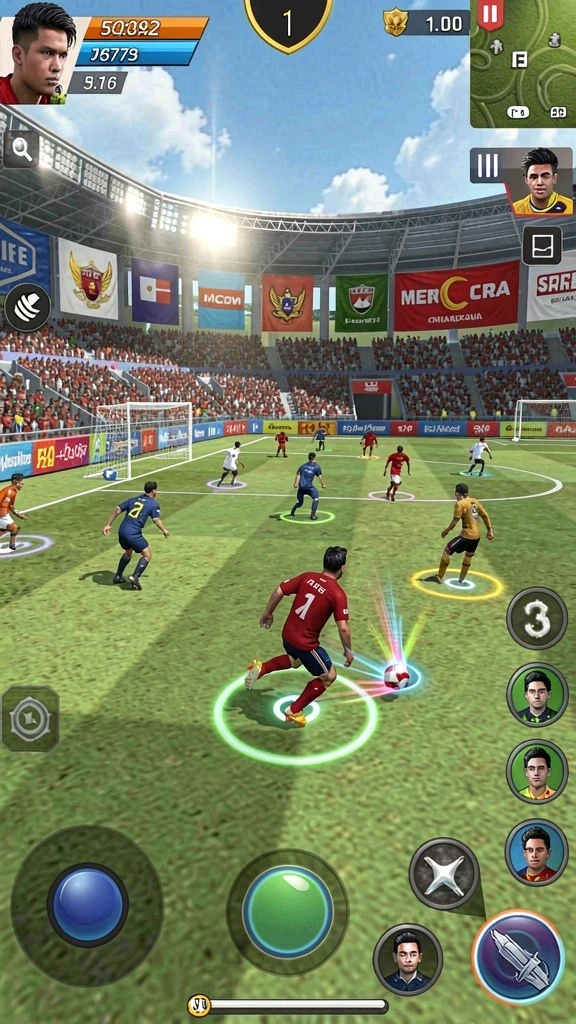 Grafik berkualitas tinggi yang memukau mata.