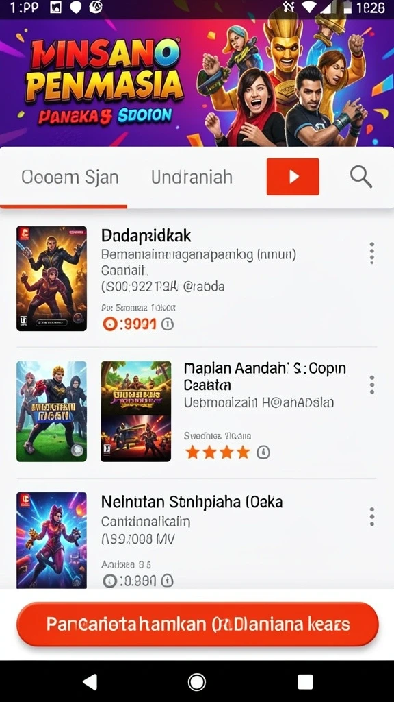 Tampilan antarmuka yang sederhana dan mudah dinavigasi.