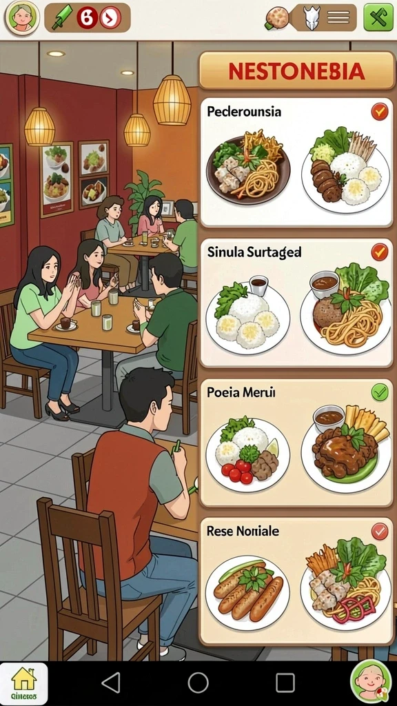 Tampilan antarmuka yang menarik dan intuitif.