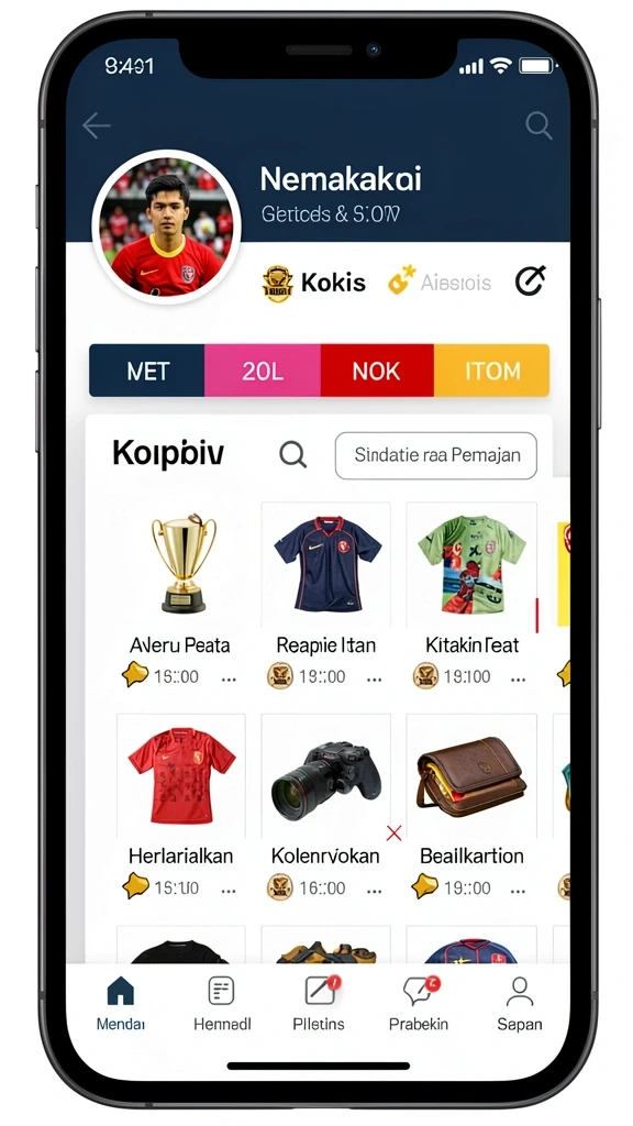 Fitur keamanan untuk melindungi data pengguna.