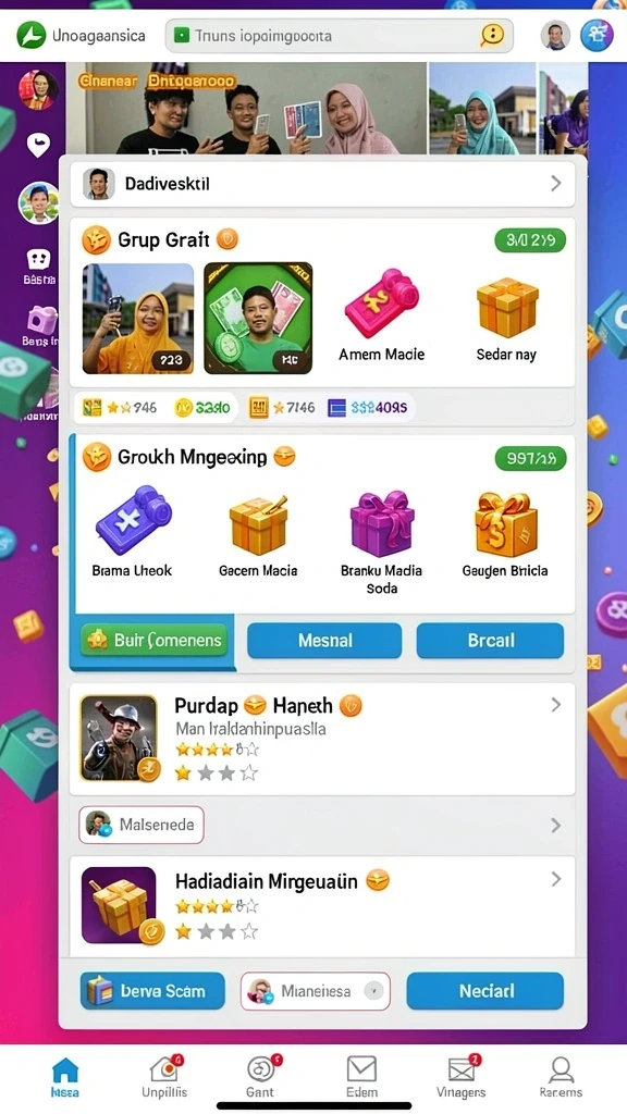 Fitur bonus harian yang menguntungkan bagi pemain.