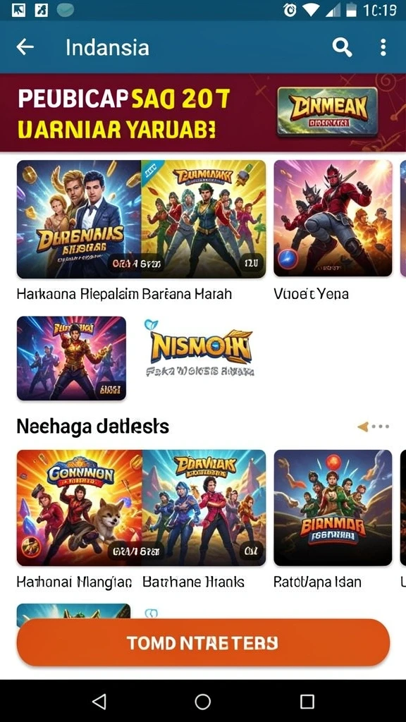 Proses pemilihan karakter yang intuitif.